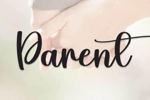 Parent Font Poster 1