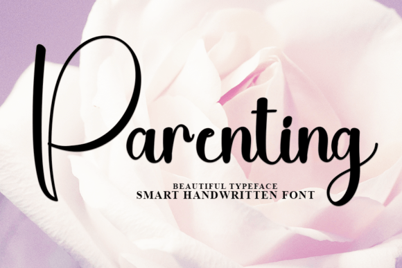 Parenting Font Poster 1