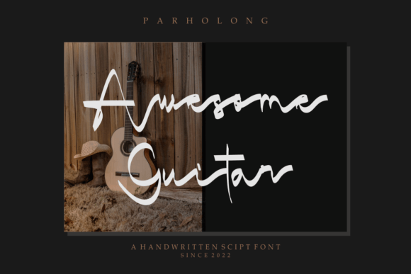 Parholong Font Poster 2