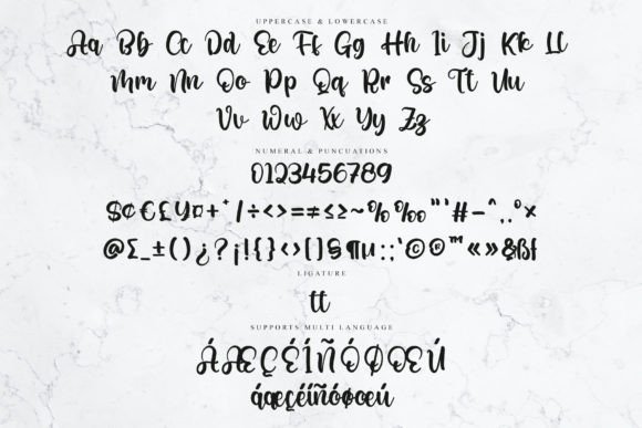 Parkland Font Poster 6