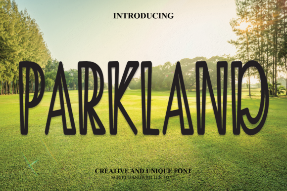Parkland Font Poster 1