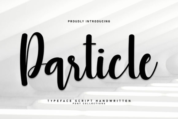 Particle Font