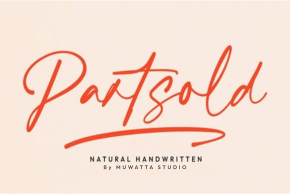 Partsold Font