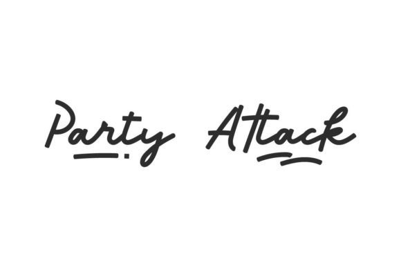Party Attack Font