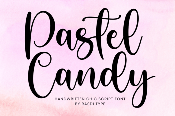 Pastel Candy Font Poster 1