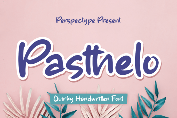 Pasthelo Font Poster 1