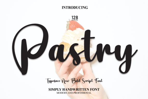 Pastry Font Poster 1