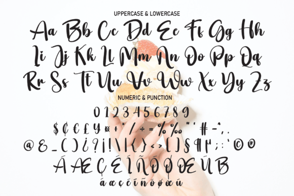 Pastry Font Poster 7