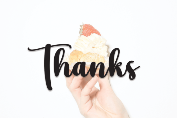 Pastry Font Poster 8