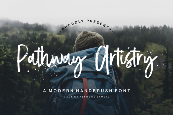 Pathway Artistry Font Poster 1