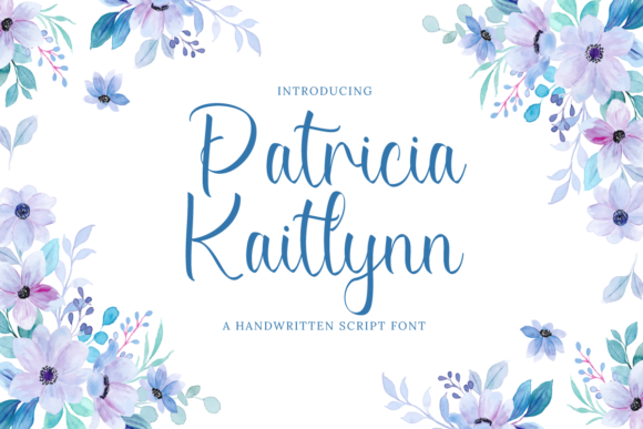 Patricia Kaitlynn Font Poster 1