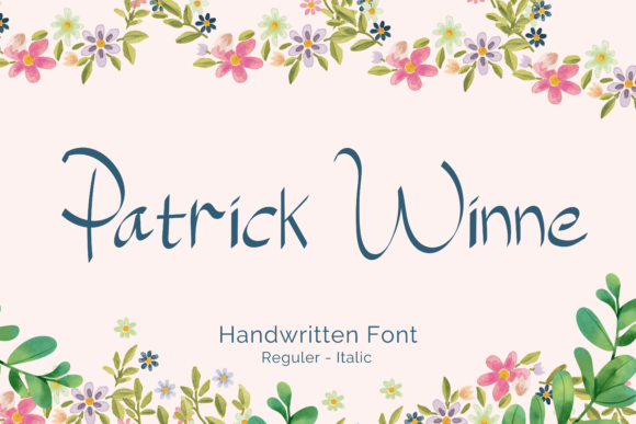 Patrick Winne Font