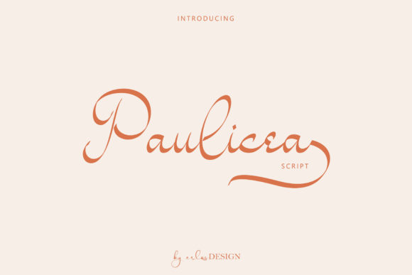 Paulicea Font Poster 1