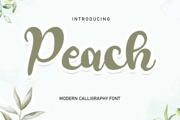 Peach Font