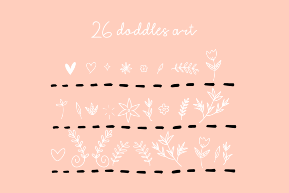 Peach Blossom Font Poster 8