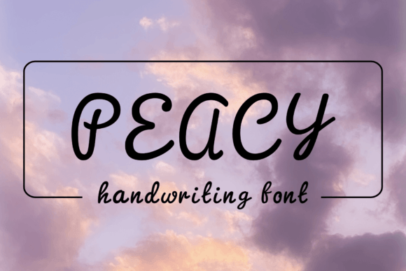 Peacy Font