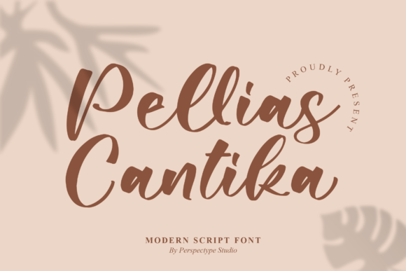 Pellias Cantika Font Poster 1