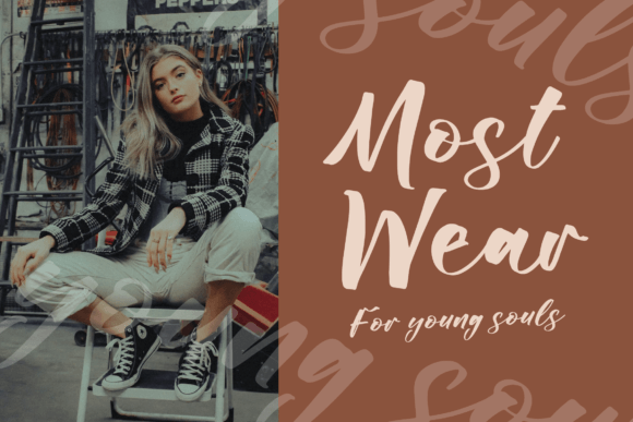 Pellias Cantika Font Poster 2