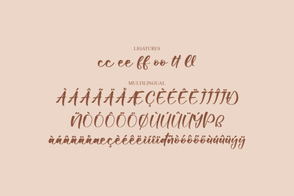 Pellias Cantika Font Poster 13