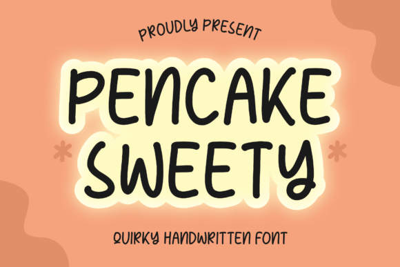 Pencake Sweety Font Poster 1