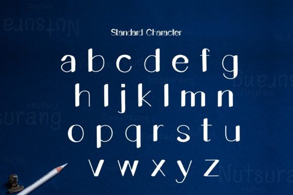 Pencil My Mind Font Poster 5