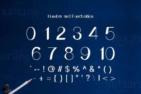 Pencil My Mind Font Poster 6