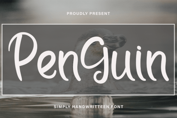 Penguin Font Poster 1