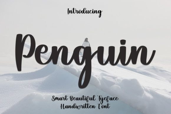 Penguin Font Poster 1