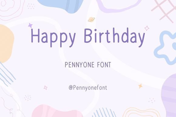 Pennyone Font Poster 2