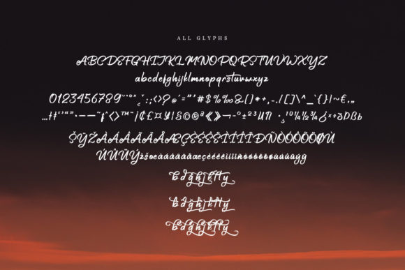 Perfect Bomber Font Poster 7