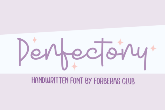 Perfectoy Font Poster 1