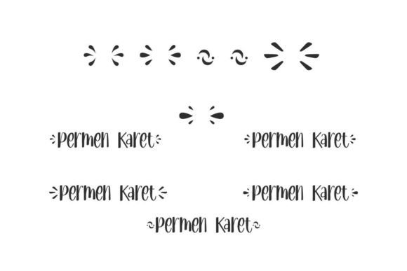 Permen Karet Font Poster 7