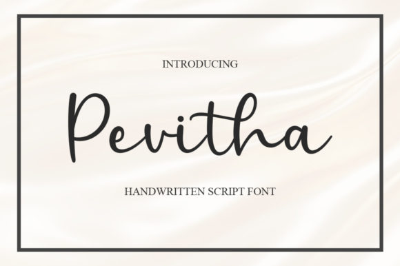 Pevitha Font Poster 1