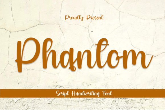 Phantom Font Poster 1