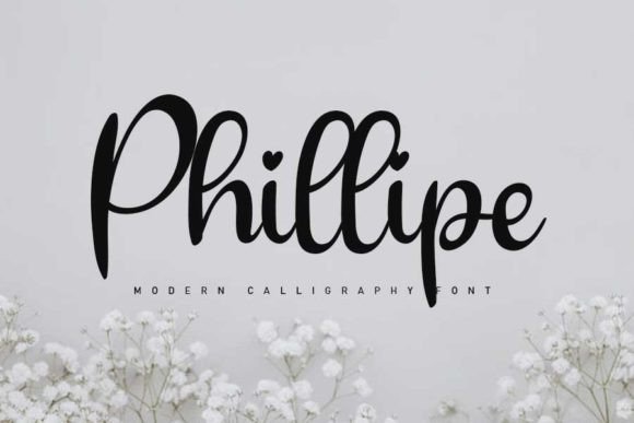 Phillipe Font Poster 1