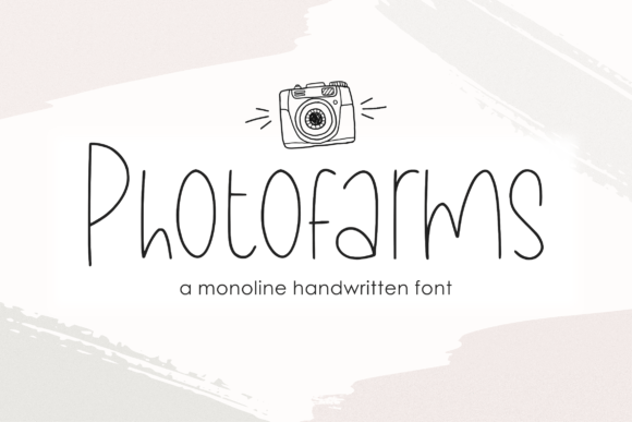 Photofarms Font Poster 1