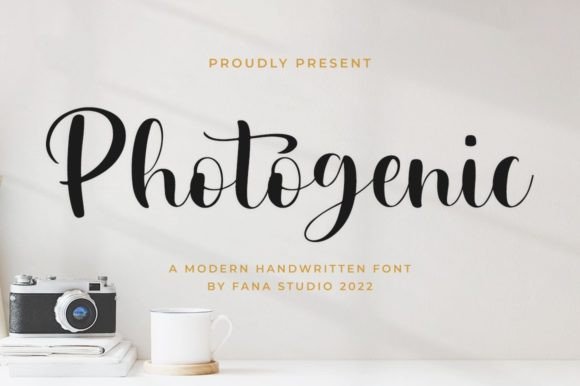 Photogenic Font Poster 1