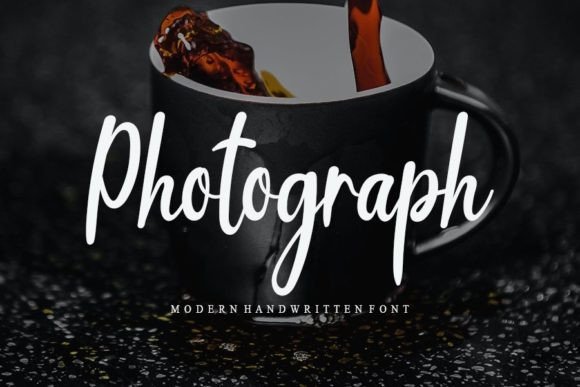 Photograph Font Poster 1