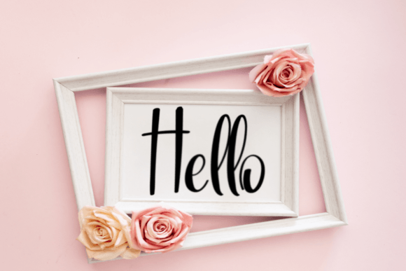 Photography Font Poster 5