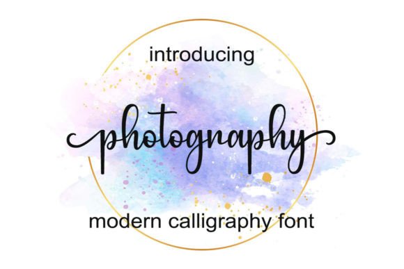 Photography Font