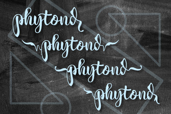 Phytond Font Poster 11