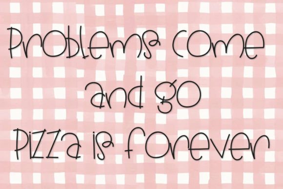 Pickle Pizza Font Poster 3