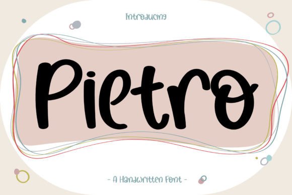 Pietro Font Poster 1