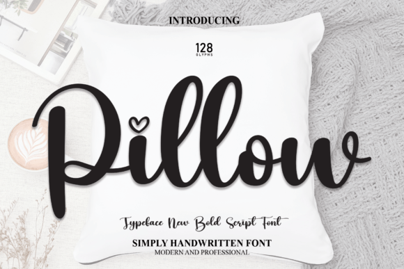 Pillow Font Poster 1