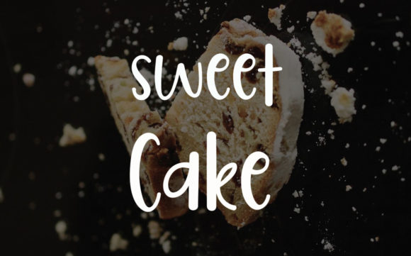 Pillow Case Font Poster 2