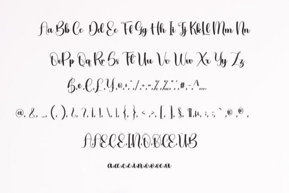 Pink Beach Font Poster 5