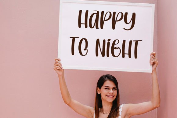 Pink Pastel Font Poster 4