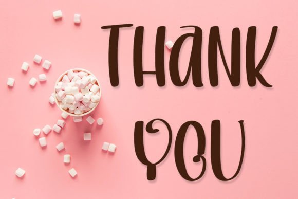 Pink Pastel Font Poster 6
