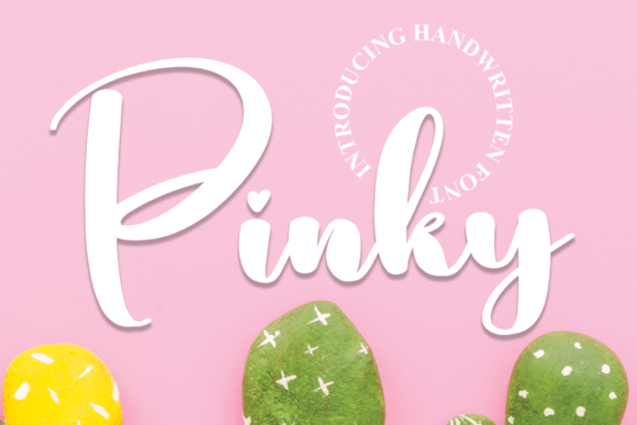 Pinky Font Poster 1