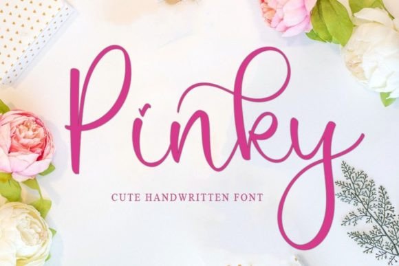 Pinky Font Poster 1